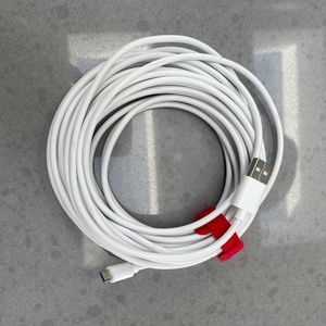 25ft USB Power Extension Cable Power Cord for Wireless Home Security Camera, Kas